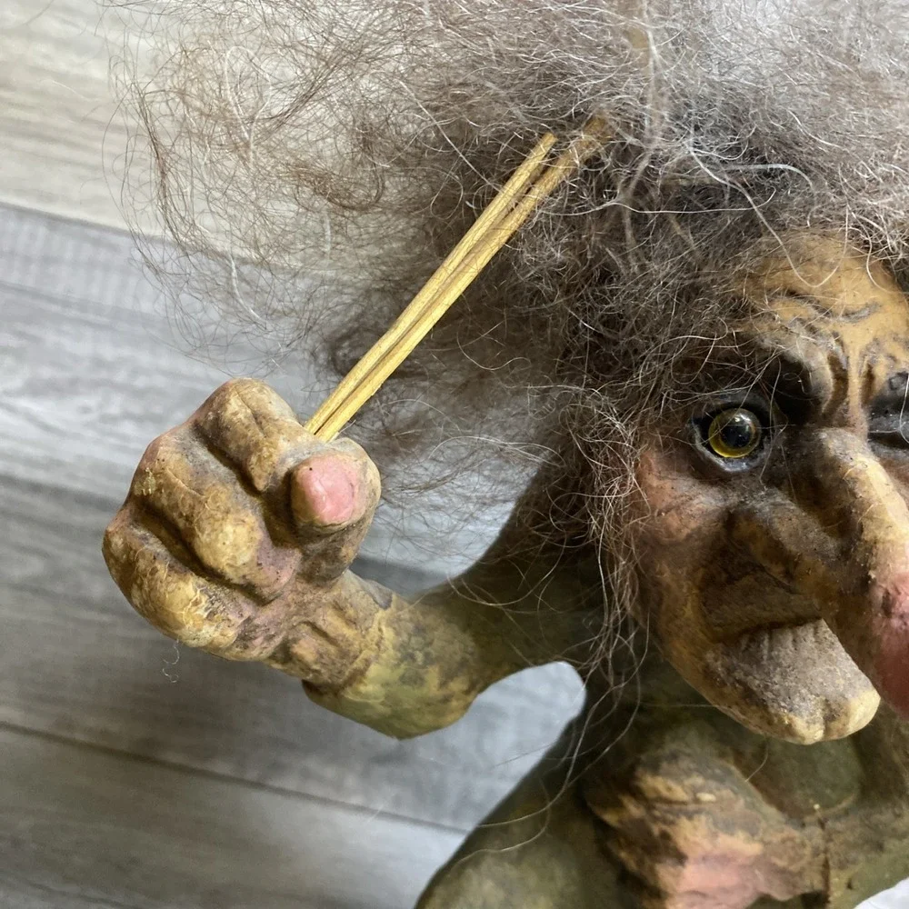 Vintage‎ 10.5 Inch AS NyForm Norwegian Troll Spell Binding Witch 